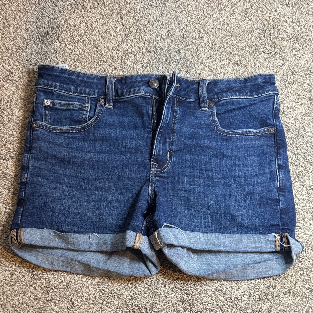 American Eagle Denim Blue Women's Shorts